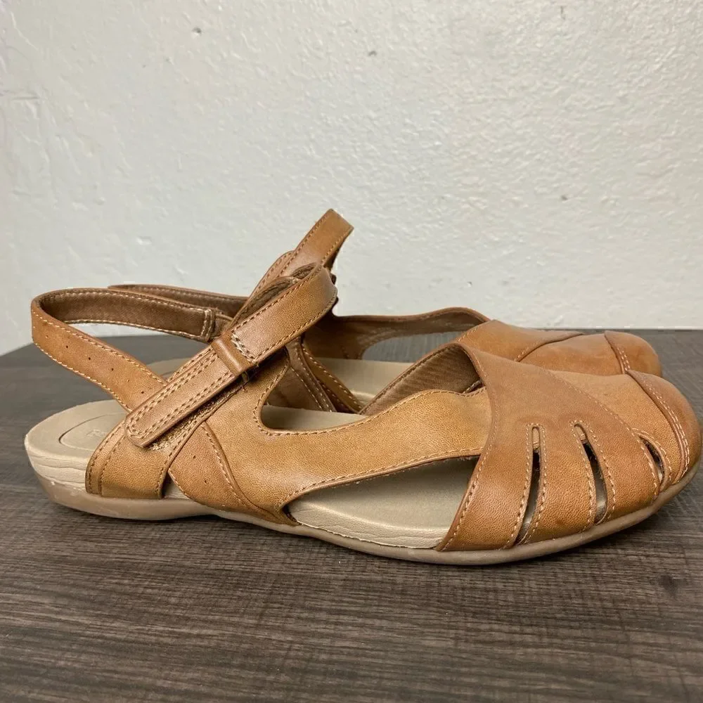 Bare Traps Brown Womens Sandals Size10W